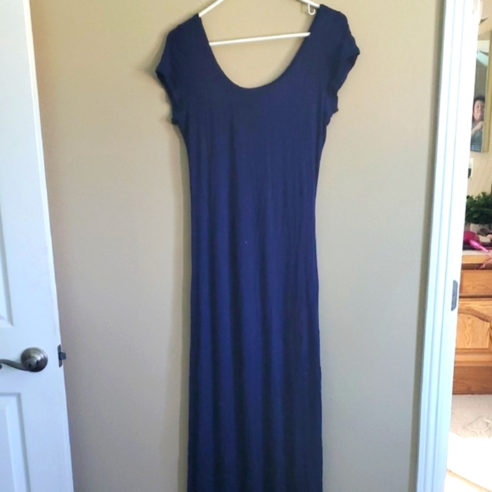 Mint Brand Navy Blue Maxi Dress